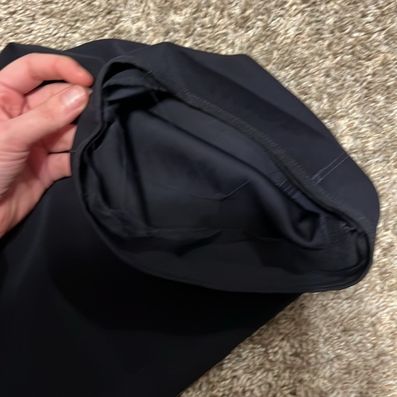 TED BAKER LONDON Pintuck Straight Leg Trouser Pant Amalia size 0 NAVY - Picture 14 of 16